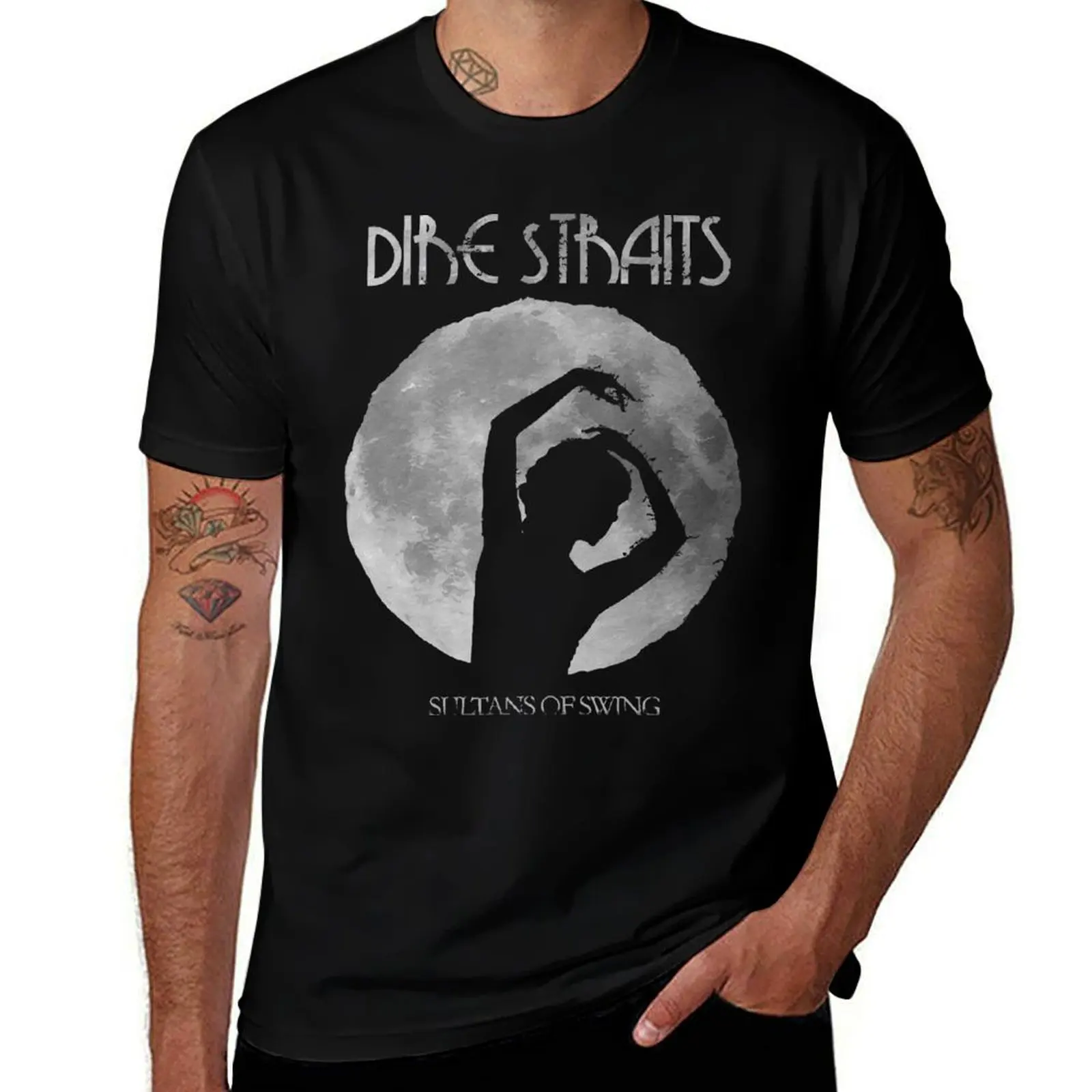 

Dire Straits T-Shirt summer shirt heavyweights cotton man t-shirts mens graphic t-shirts funny