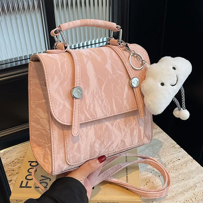 High-end Sense Niche Backpack Bag New Fashion Crossbody Bag Female Ins Style All Matching Shoulder Bag High Appearance Level