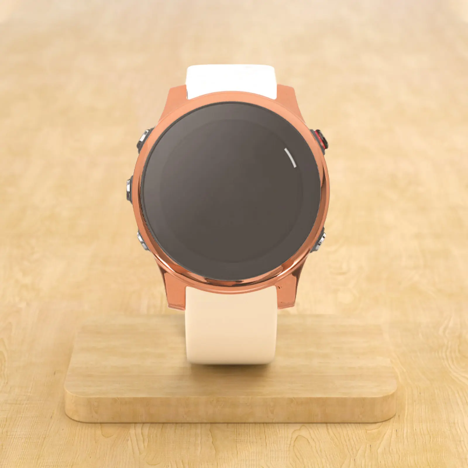 

Гальванически покрытый чехол для часов Forerunner 935 945, защитная рамка из ТПУ цвета розового золота, тонкий, устойчивый к ударам и царапинам.