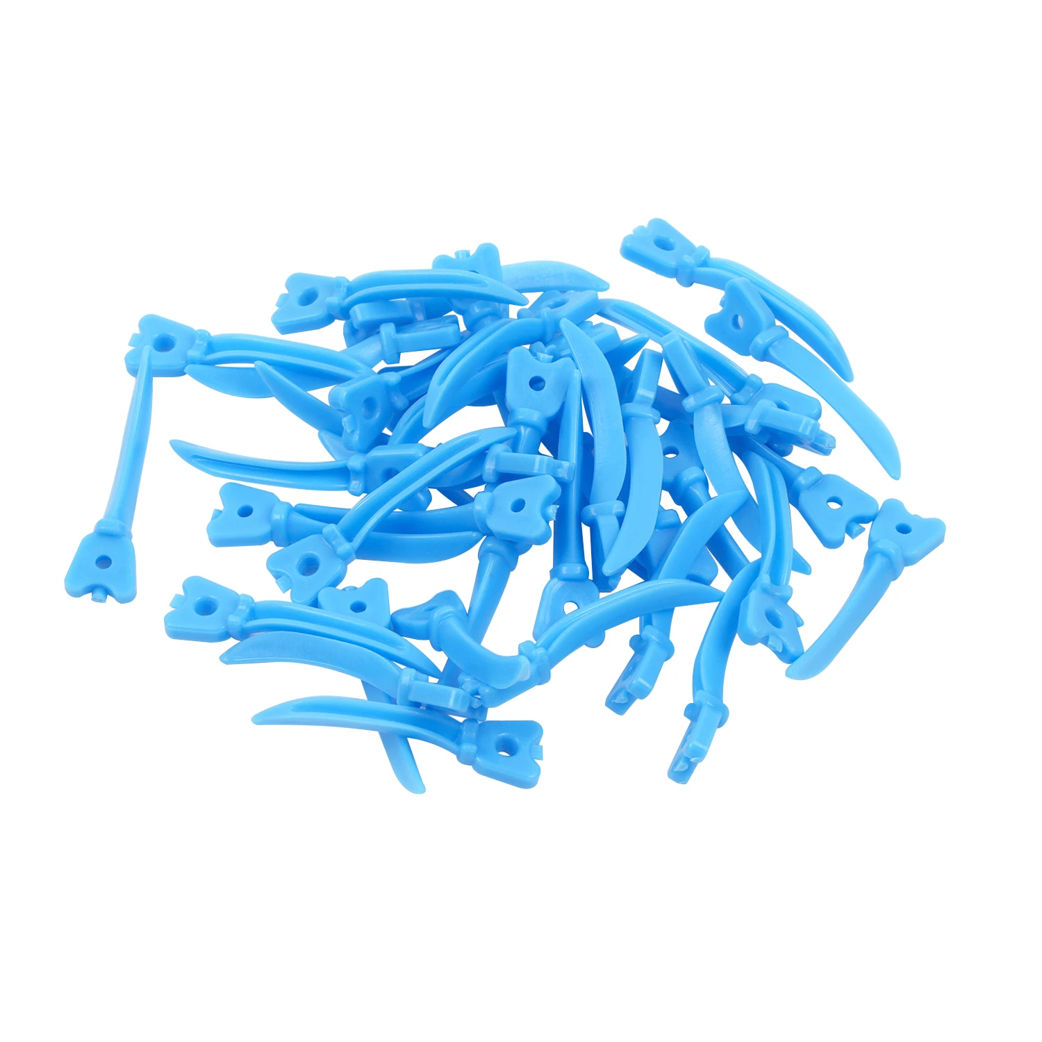 40pcs/Box Dental Tulwar Wedges Refill Wedge For Sectional Matrix System Disposable Plastic Wedges With Hole S/M/L - view 3