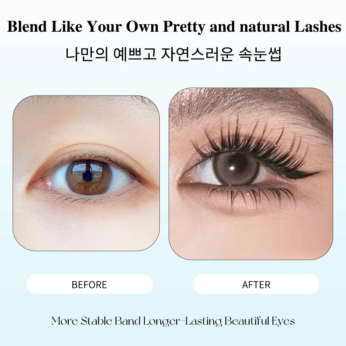 5 Paar Mange Falsche Wimpern Natural Cross Comic Eye Lash Extension Cosmetics Wiederverwendbare koreanische Augen-Make-up für Mädchen