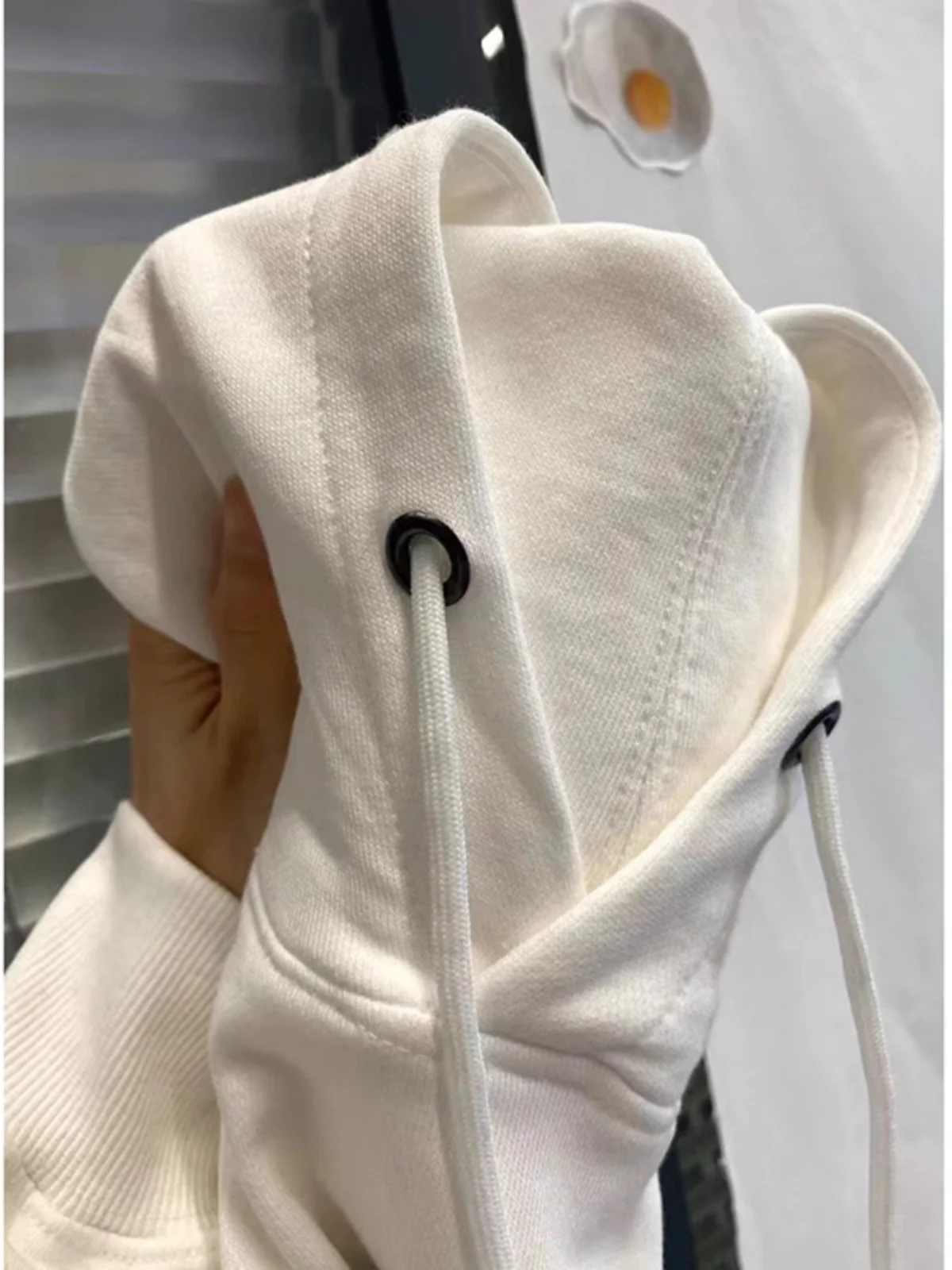 

Retro Oversized Hoodie Men's Fce Lined Sweatirt Lazy Sle High Quali Couple Outfit Jaet Autumn Winter plus Size 300...