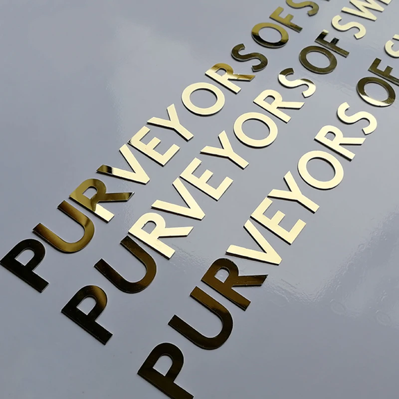 Customized Metal Billboards Outdoor Decorative Walls Gold Letters Silver Letters Logos Personalized Metal Signage for Business