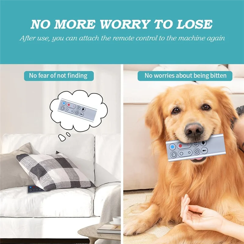 

Новый 967197 -13 Замена для Pure Hot + Cool Fan Очищающий нагреватель Пульт дистанционного управления HP00 HP01 Простая установка (серебристый)