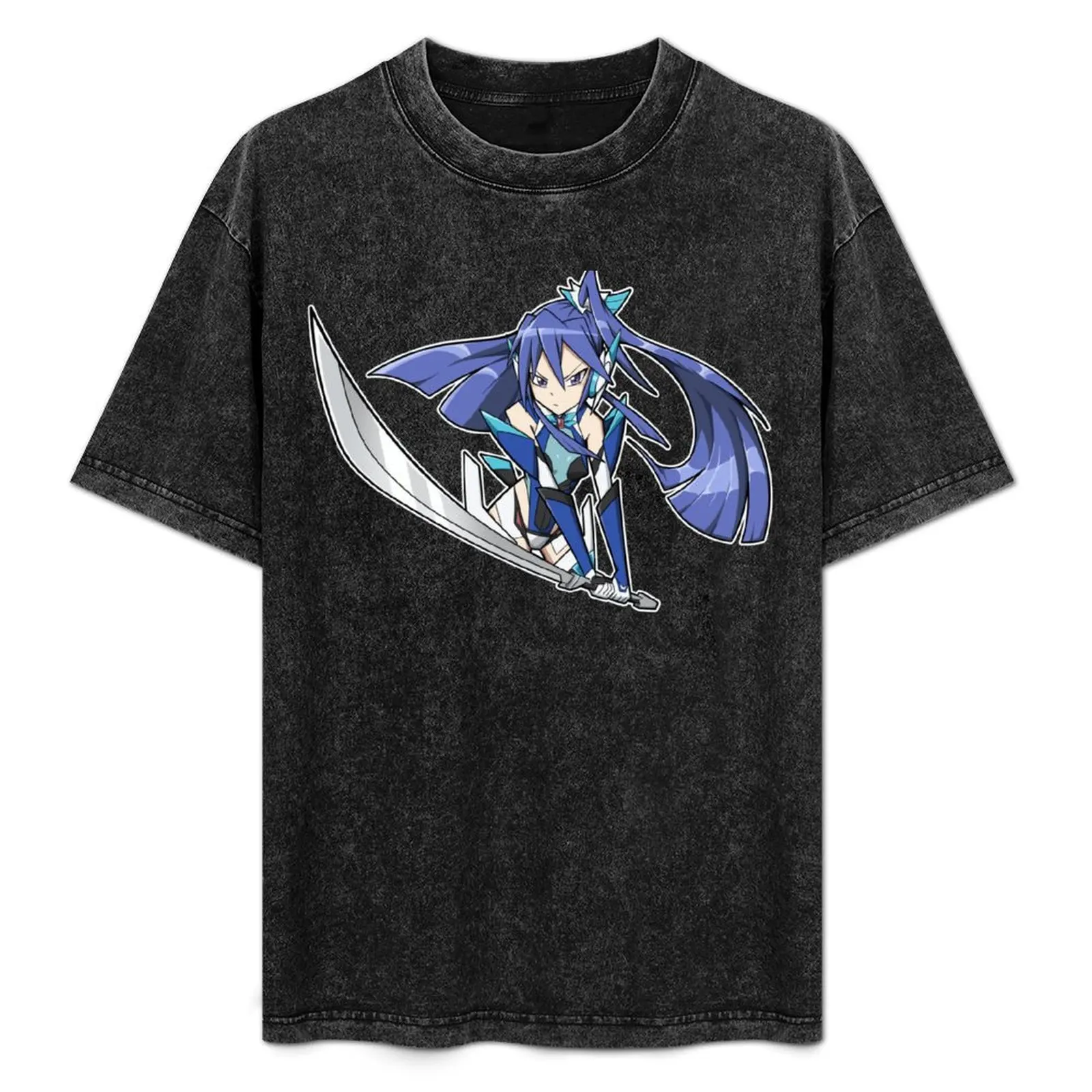 

Symphogear - Tsubasa Kazanari T-Shirt Stylish Graphic Short Sleeve Top