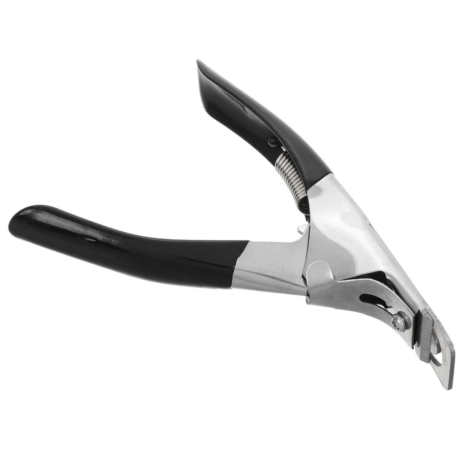 

U Shaped Precision Nail Clippers Straight Cut Heavy Duty Stainless Steel Fingernail Trimmer for Acrylic False Nails Women Men