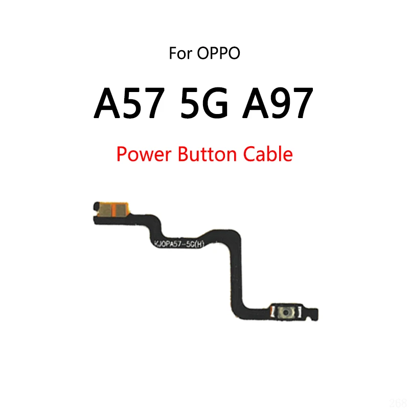 Power Button Switch Volume Mute Button On / Off Flex Cable For OPPO A57 5G A97