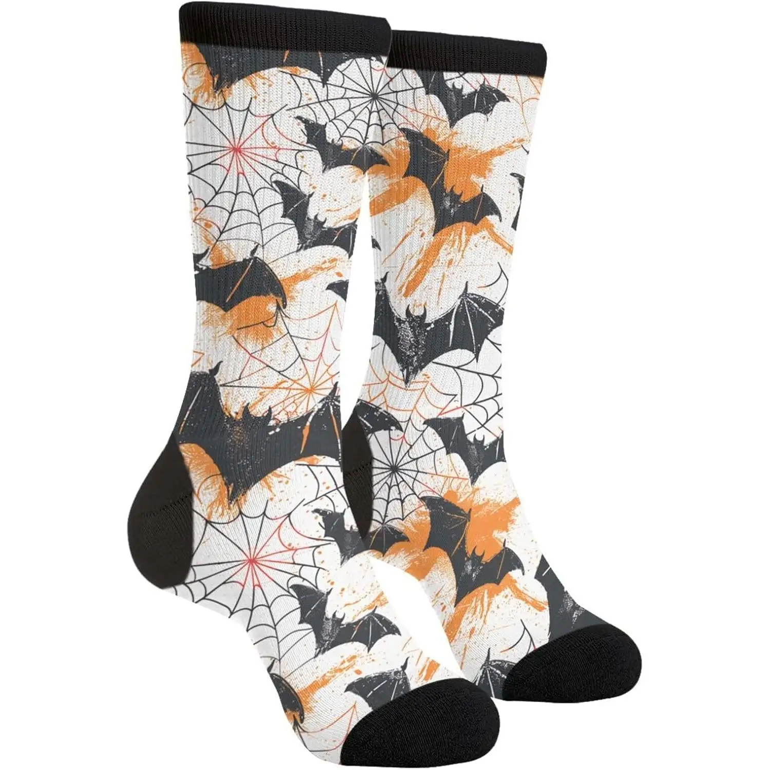 

Halloween Funny Novelty Socks Casual Athletic Crazy Cute Crew Socks For Women Men Harajuku Retro Style Breathable Non-slip