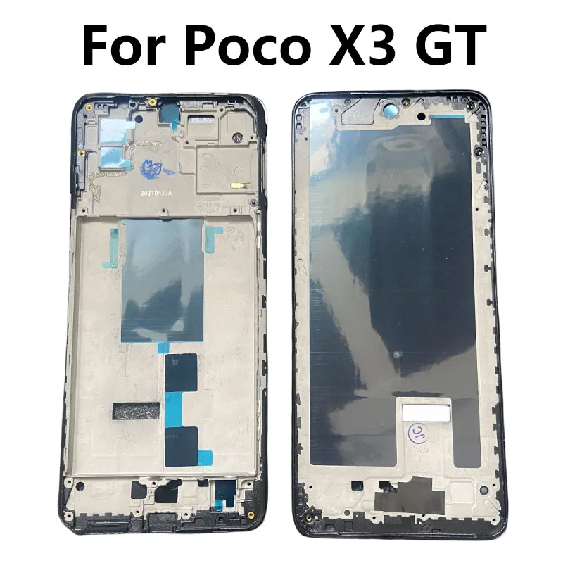 

Для Xiaomi Poco X3 GT средняя рамка ЖК передняя рамка Корпус рамка Замена пластины