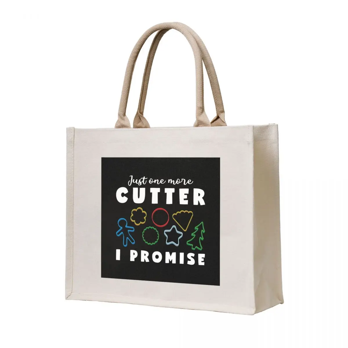 

Just One More Cookie Cutter Funny Cookie Decorating graphic Tote Bag Women's beach bags the tote bag bags woman 2025