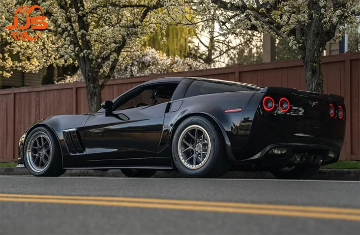 JJS مخصص مزورة سبائك الألومنيوم محور عجلات سيارة الركاب مع Beadlock لنيسان GTR فورد موستانج شيفروليه كامارو