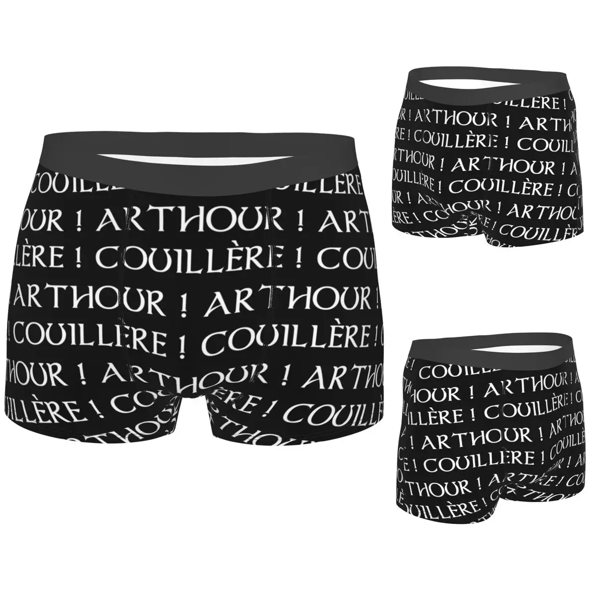 

Трусы-боксеры Шорты Kaamelott — Arthour Couillette! Трусики мужские, удобное нижнее белье для мужчин, подарки бойфренду