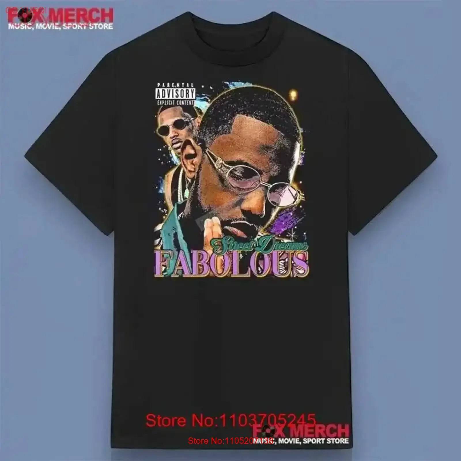 

Футболка Fabolous Sweet Dream 2025 для фанатов, размер S 5XL, винтажная стираная удобная стильная дизайнерская одежда с рисунком, универсальная