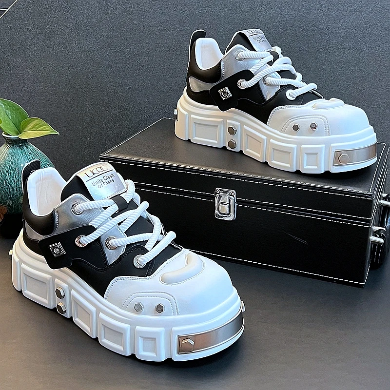 

Модные мужские кроссовки Thi Bot, белые слипоны Casual oes, корейские кроссовки на плоской подошве Leisure oes, новые кроссовки Faion 2026