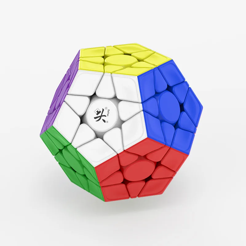 Magnetische snelheid Dayan tweede generatie 3x3 Megaminx Alien effen kleur Dodecaëder licht glad competitie puzzelspeelgoed