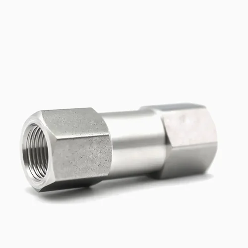 Imagen 2 del producto 1/8 ''1/4'' 3/8 ''1/2'' 3/4'' 1'' BSPP pulgadas tubo hembra SS304 SS316 válvula de retención de combustible unidireccional sin retorno