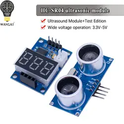 HC-SR04 HCSR04 to world Ultrasonic Wave Detector Ranging Module HC-SR04 HC SR04 HCSR04 Distance Sensor