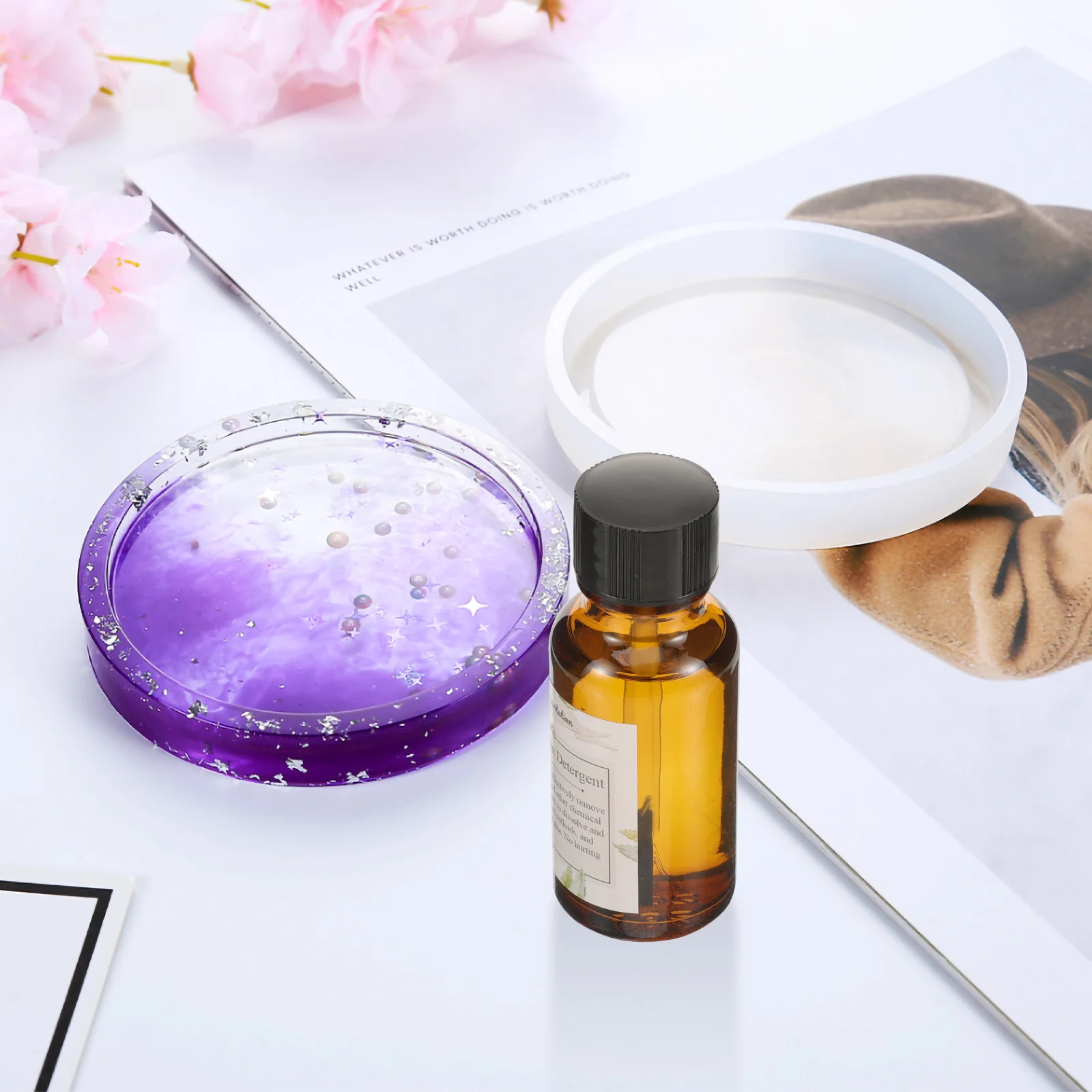 

1 Bottle Mold Release for Epoxy Resin Practical Durable Easy Use Resin Mold Release Spray Non-Stick DIY Supply