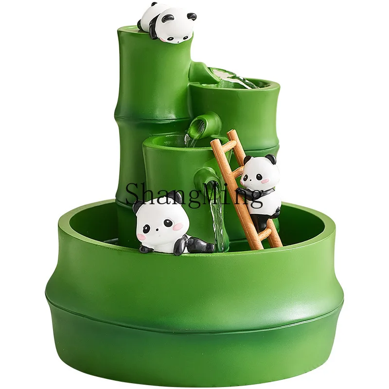 

DSA good luck decorations bedroom station entrance cute resin rising water ornament