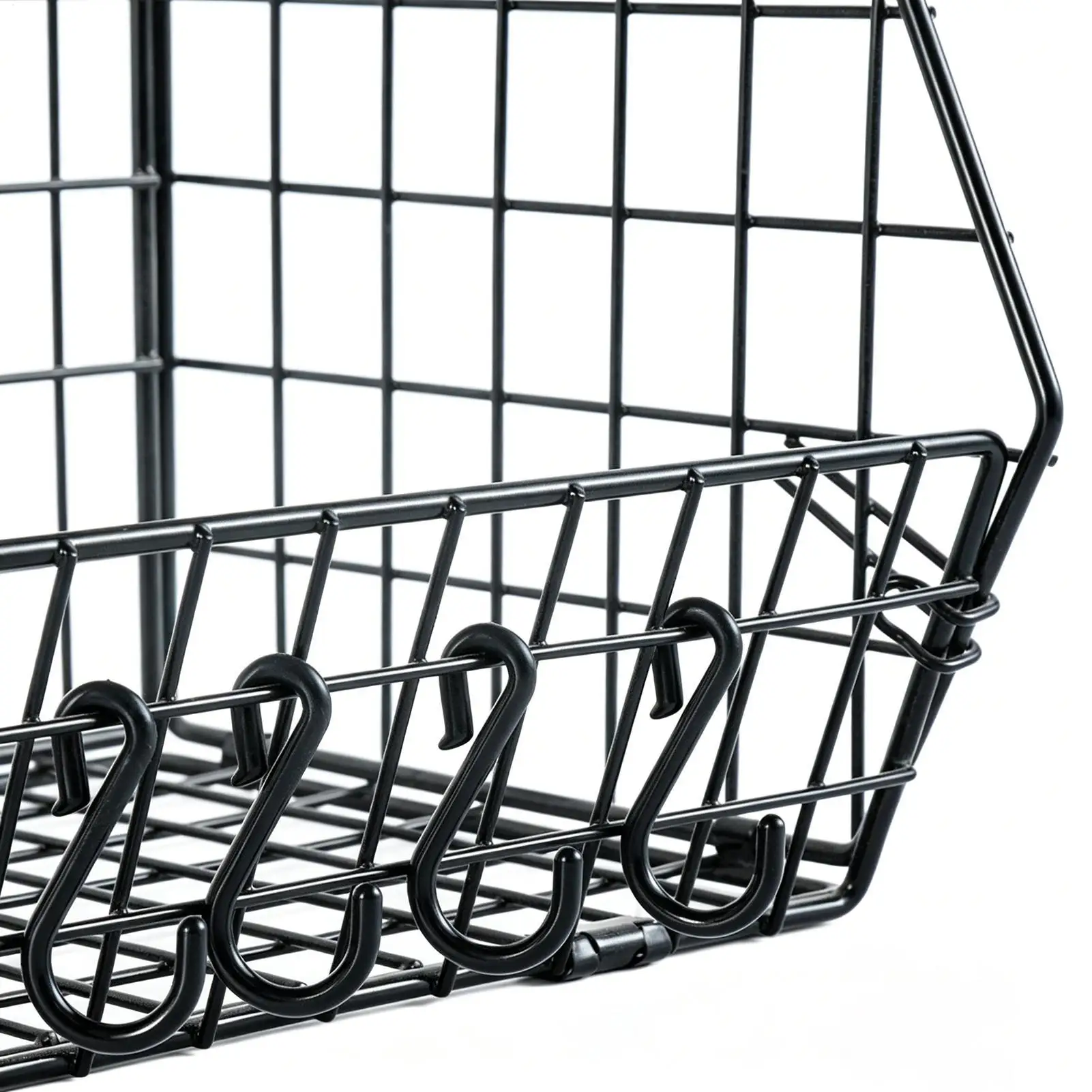 

Wire Baskets For Organizing Under Sink With Wooden Lid Wall Mounted Wire Organizing Bin For Produce Potatoes Fruits Snacks