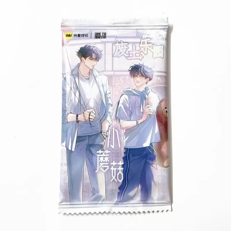 عبوة واحدة من بطاقة Little Mushroom Wasteland Paradise Lomo - بطاقات صور قابلة للجمع من Lu Feng & an Zhe GP SSR للتصوير الفوتوغرافي