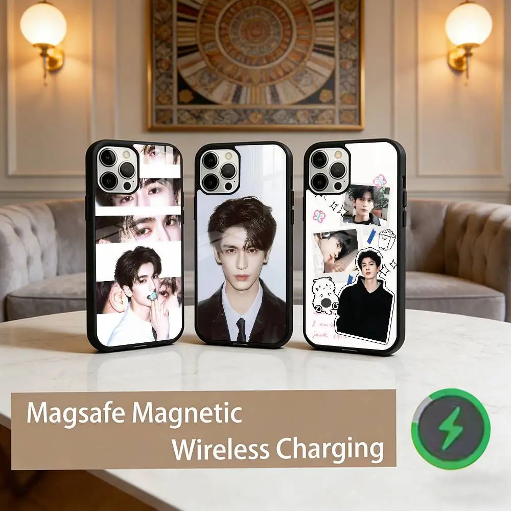 

Handsome Krien Zhang L-Linghe Phone Case For iPhone17,16,15,14,13,12,11 Plus,Pro Max Magnetic For Magsafe Wireless Charging