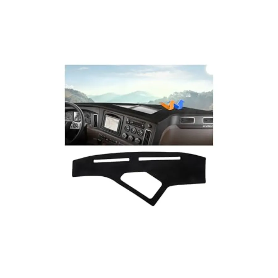 

Dashboard Cover Mat 2018-2024 2025 2026 Accessories Dash Cover Upgrade Flannel Dash Mat Sunshade Glare UV Rays Protector