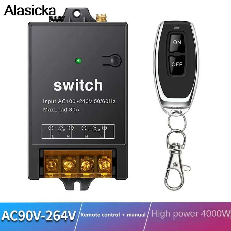 

Wireless remote control switch single wireless switch 433 free wiring switch pump electric remote intelligent switch