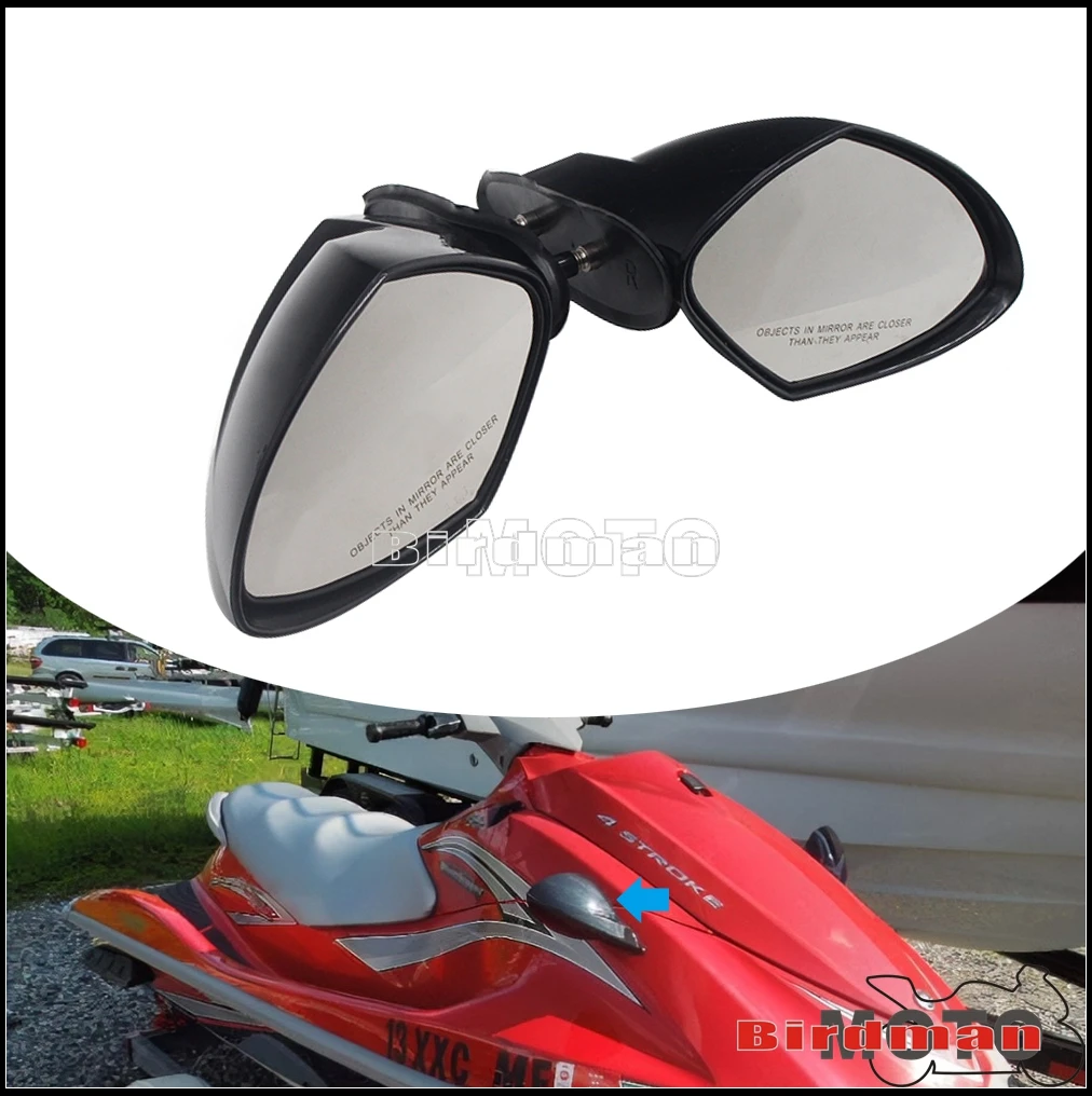 

For 2005-2009 WaveRunner Yamaha VX110 Deluxe VX110 Sport VX110 Cruiser Motorboat Rear View Mirrors Jet Ski Sea Side Mirror