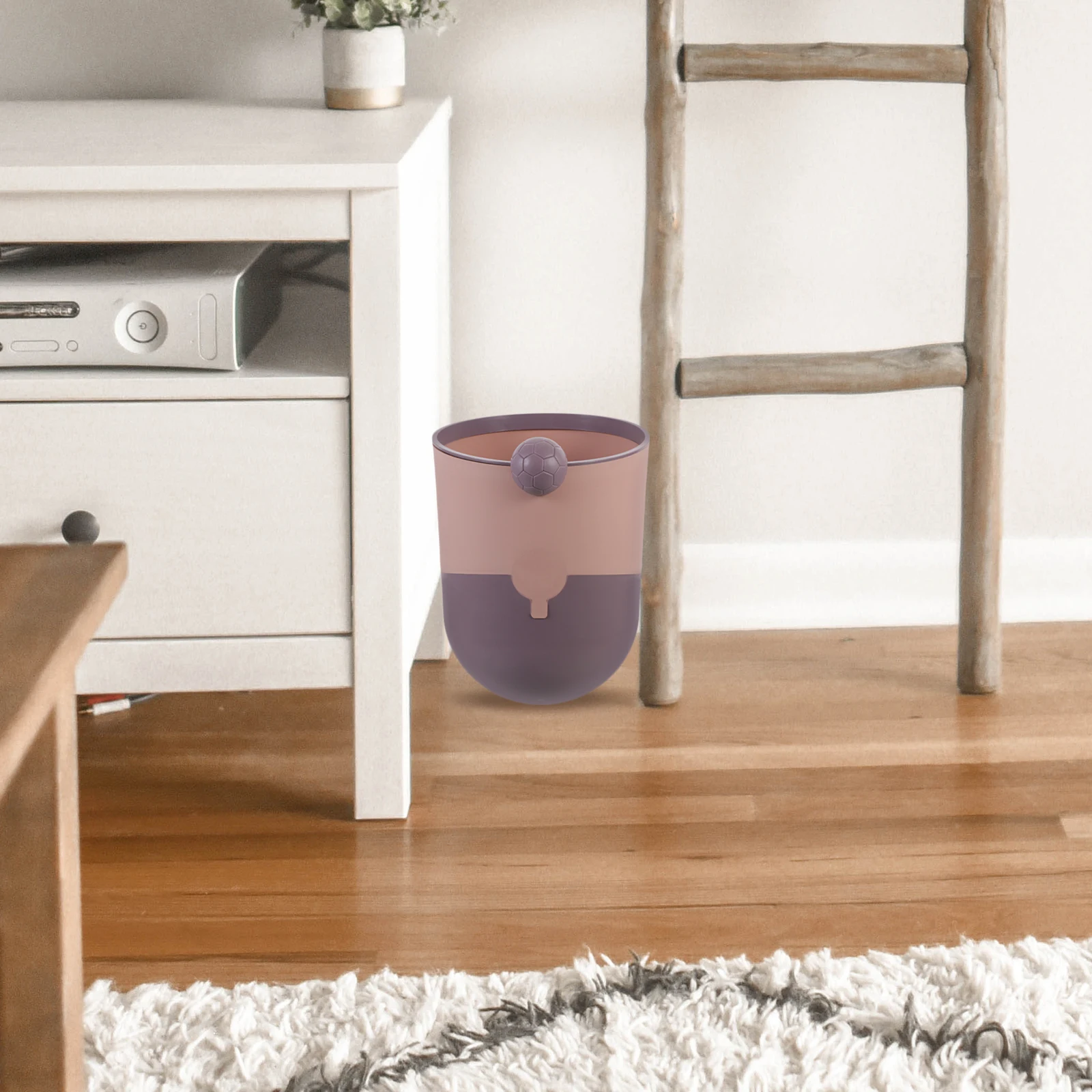 

Nordic Style Trash Can Convenient Basket Household Cute Office Bathroom Decorative Bin Kitchen Container Small Cans