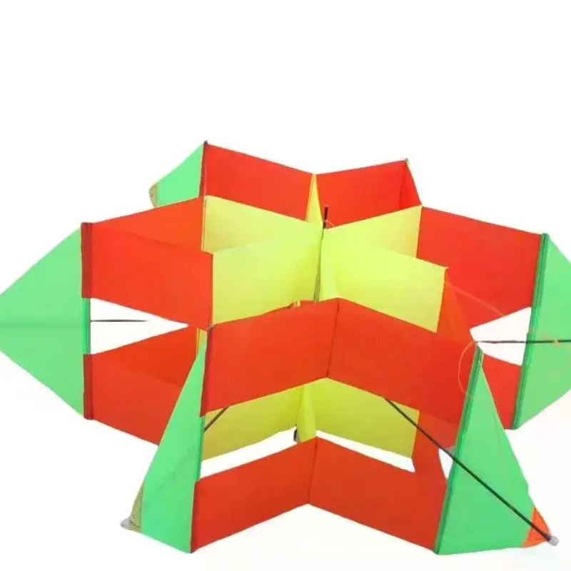 Nuevo estilo de cometa 3D de flor de ciruelo para niños, fácil de volar, ideal para picnics en el parque de playa, compañero de viaje perfecto