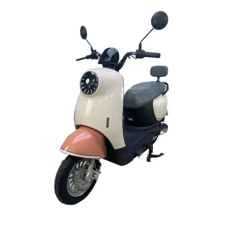 High-end Fashionle Electric Motorcycle Scooter Adult 650W Moped 60V Bike Factory Direct Sale