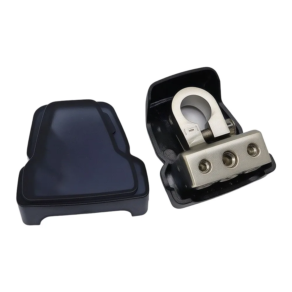 Car Speaker Modification Positive Negative To For Battery Terminals Clamps Connectors 1x0/4GA In To 2x4/8GA Out