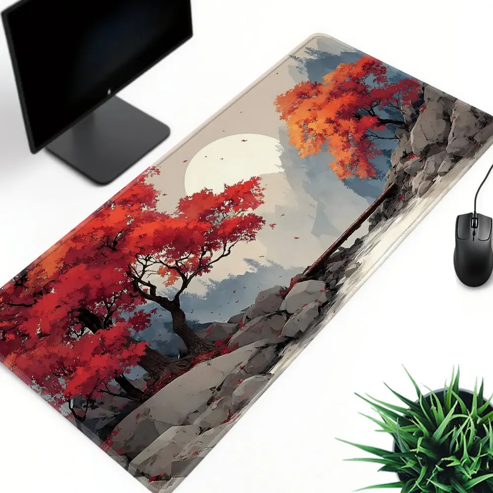 Professional Mouse Pad Premium Desk Mat Cloth Surface Anti Slip Rubber Base for Gaming PC Laptop Keyboard Desk Setup Desk Pad Ac