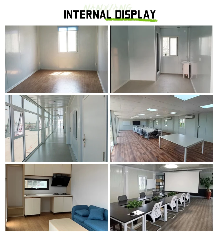 Custom High Quality Luxury Detachable Container House Modular Movable Prefab Camping Home Made of Durable Steel