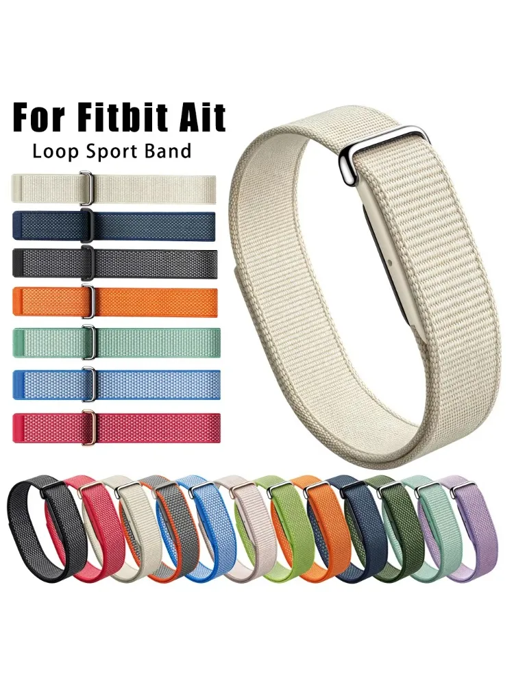 Nylonarmband für Google Fitbit Air, ultradünn, federleicht, atmungsaktiv, mit Schnellverschluss, als Ersatz für Fitbit Air-Armbänder.