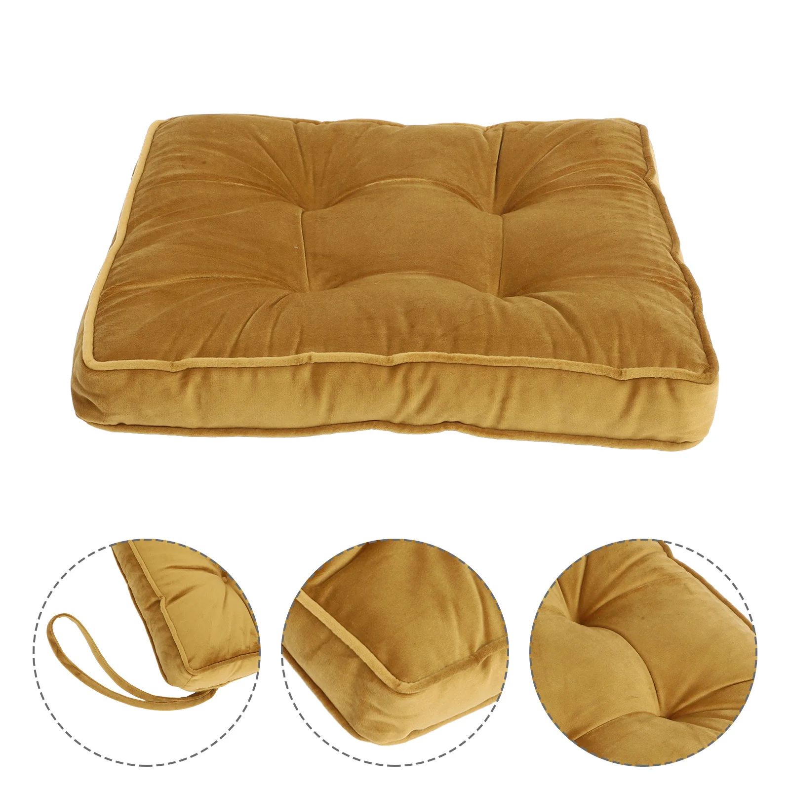 

Chair Cushion Soft Solid Seat Pad Non-Slip Comfortable Seat Cushion for Dining Kitchen Room Office Furniture Chair Pad