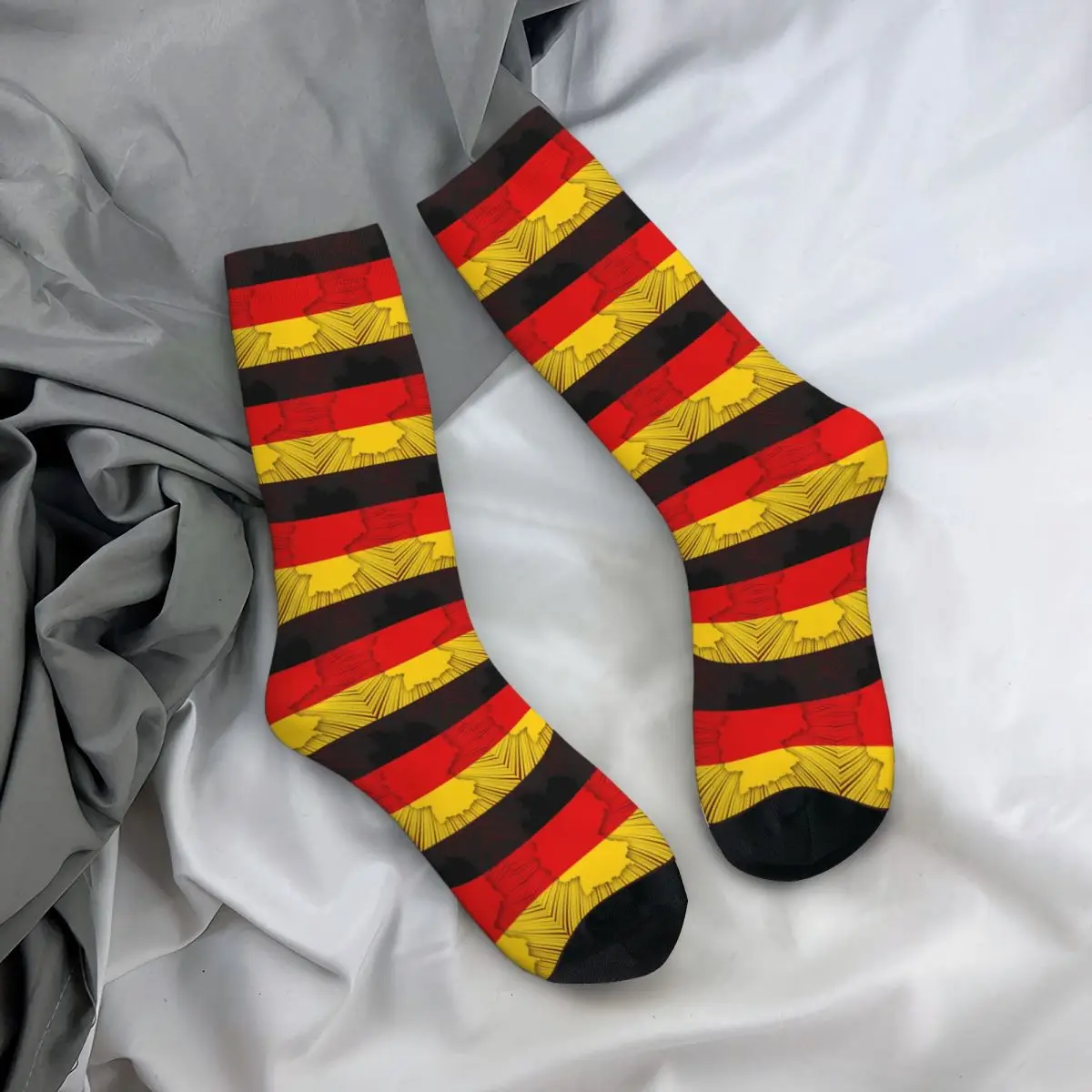 

Всесезонные чулки для экипажа, носки с немецким орлом, длинные носки в стиле Харадзюку, аксессуары для мужчин и женщин, подарок на день рождения