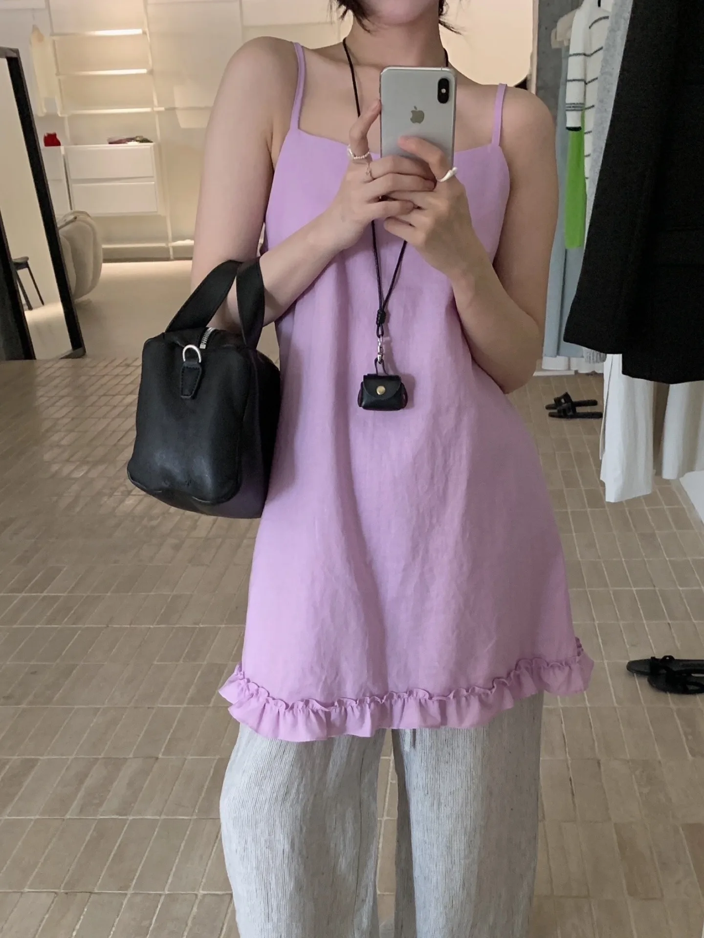 Vestido f chique de verão, fofo em camadas, sem alças, colete, e, versátil, peça única, decote em u, sem marca ...