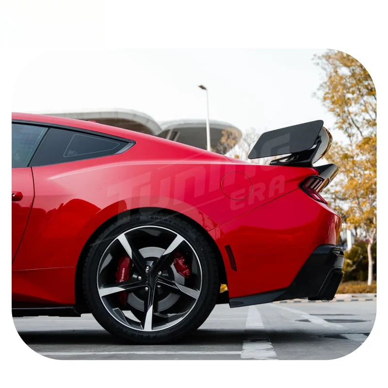 Carbon Fiber SC Style Wing Spoiler Ducktail Fit For Mustang S650 GT Eco Dark Horse 2024 2