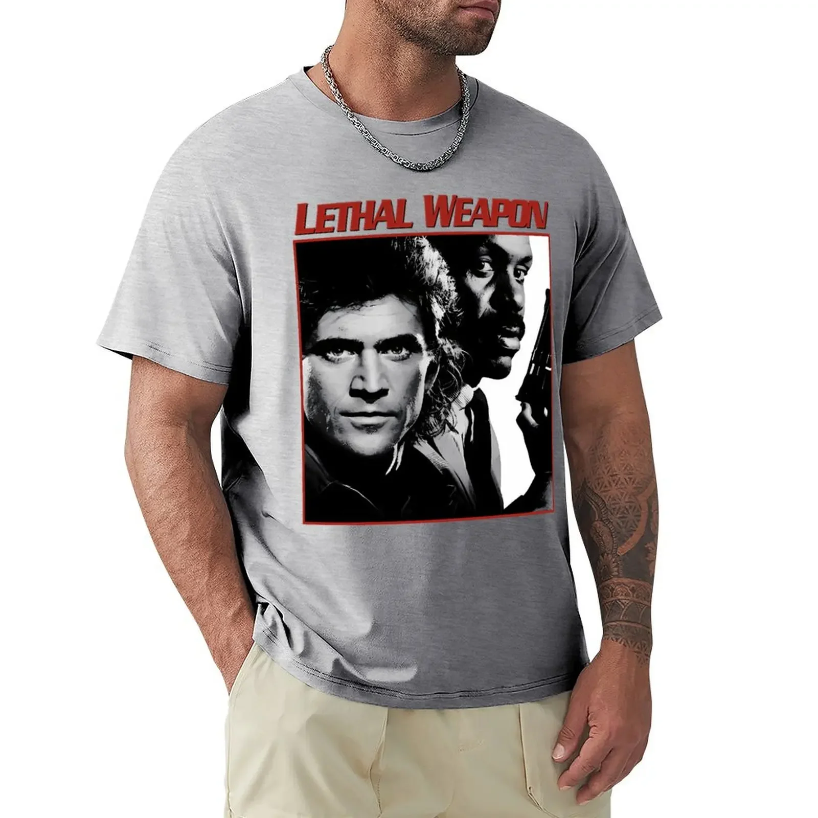 Lethal Weapon 90s T-Shirt cheap stuff blue archive men t shirts