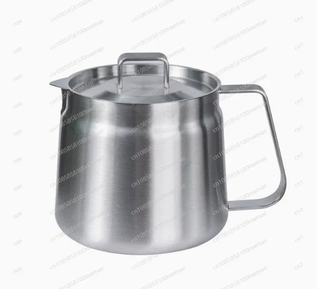 Olla de filtro de aceite de acero inoxidable, freidora de cocina, olla de filtro doméstica, tanque de almacenamiento de aceite, separación de residuos de aceite, tanque de aceite de cerdo