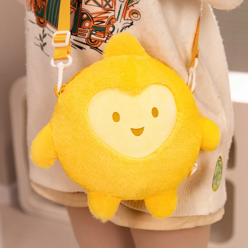 Wish Plush Dolls Cute Anime Movie Peripheral Plush Toys Wishing Star Dolls Bag Bedroom Decorations Children's Birthday Gifts