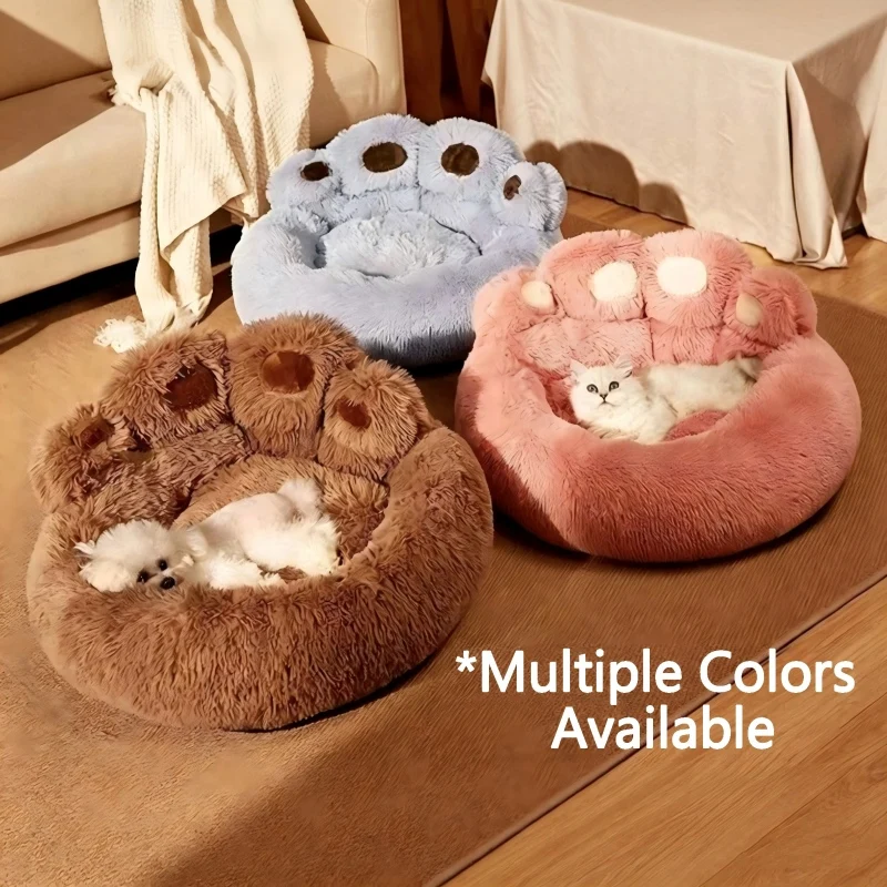 

Fluffy Dog Bed Winter Warm Pet Products cats dogs Sofa Bed Fluffy Sleeping Mat for Cats Dogs Small Puppies