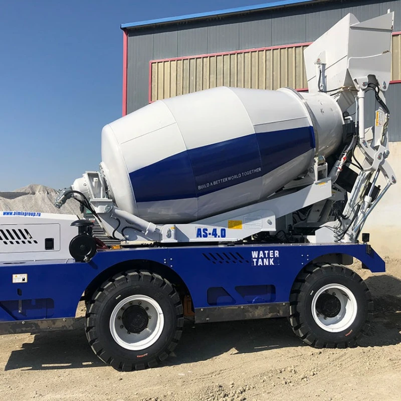 Aimix 4m3 Self Loading Ready Mix Concrete Mixer Truck Price Self Loading Concrete Mixer Truck Cases