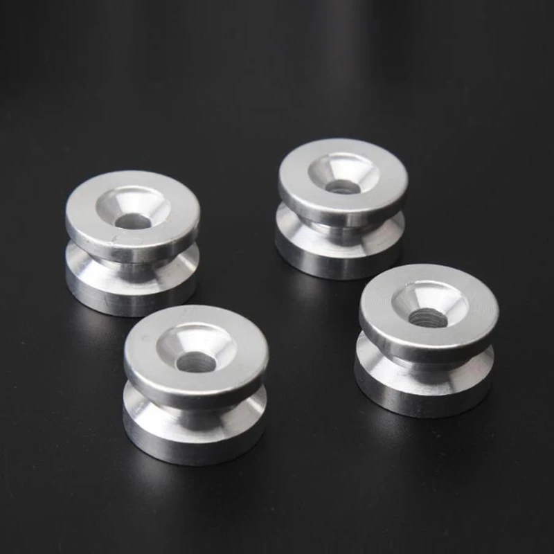 8X Motorcycle Top Rear Luggage Tool Box Case Trunk Bracket Bushing Pad Spacers Buckle Accessories Universal