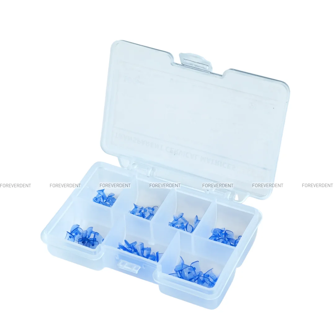 Dental Transparent Cervical Matrices Matrix Forms Gingival Class V Restoration Handel