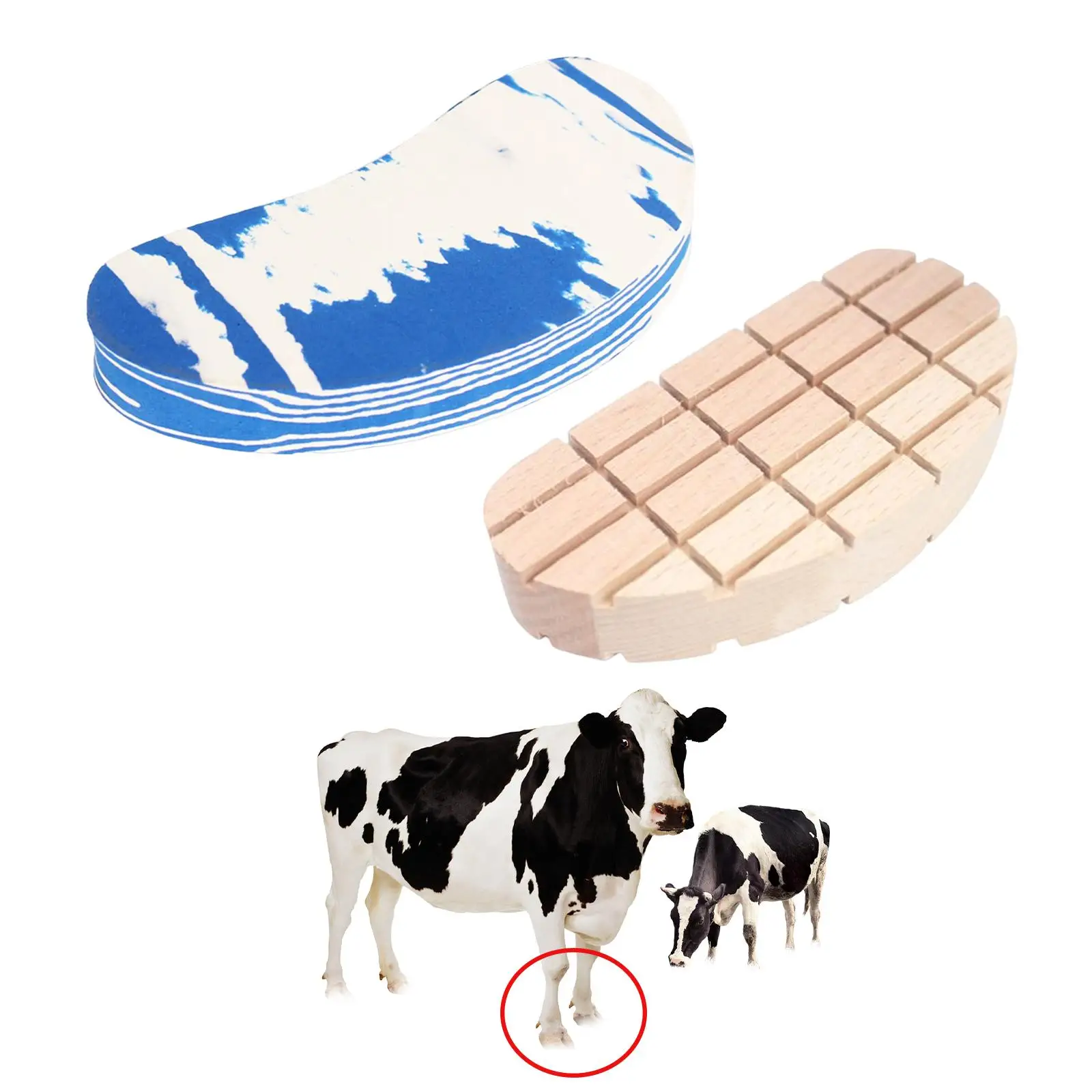 Cow Hoof Pad Riding professional manicures Care Accessories for Pasture Goats