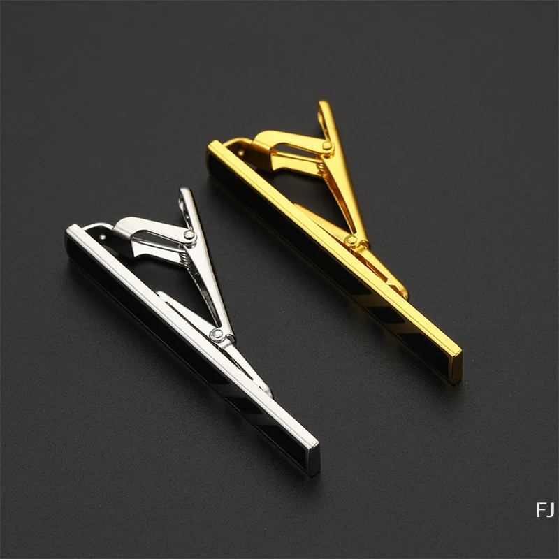 [YU]Metal Tie Clip For Men Wedding Necktie Tie Clasp Clip Gentleman Ties Bar Tie Pin For Men's Accessories