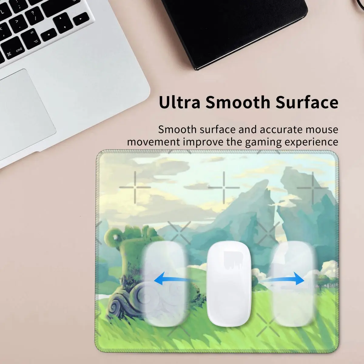 Almofadas de teclado de borracha Dueling Peaks